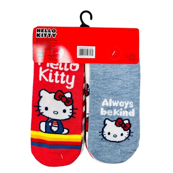 Hello Kitty Womens No Show Socks 10 Pack - Picture 4 of 11